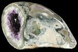Purple Amethyst Geode - Uruguay #83659-2